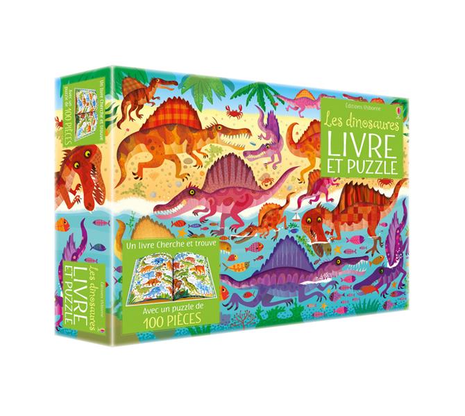 Smith Sam - COFFRET LES DINOSAURES (LIVRE + PUZZLE DE 100 PIECES) Smith Sam - COFFRET LES DINOSAURES (LIVRE + PUZZLE DE 100 PIECES)